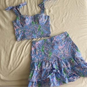 lily pulitzer 2 piece set